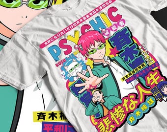 SAIKI K "annoyed face" Saiki Kusuo no Sai Nan TSHIRT