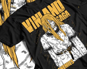 Unisex Thorfinn Son of Thors Anime T-Shirt, Manga Viking Saga Shirt, Anime Manga Lovers Shirt, Anime, Manga Shirt, Japanese Anime Gifts
