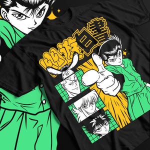 Yu Yu Hakusho Shirt - Etsy