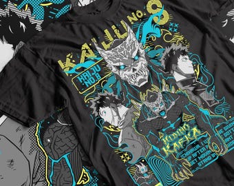 Anime Shirt, Unisex T-shirt, Anime Cosplay Shirt, Anime Sweatshirt, Vintage Apparel, Special T-shirt, Anime Gift, Streetwear Unisexkaiju