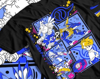 Camiseta unisex vintage de anime, camiseta de manga, estilo veraniego, merchandising de anime para fans, regalo ideal para cumpleaños.