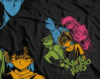 Yu Yu Hakusho Stickers | YYH Fan Art | YYH Stickers | 90s Anime