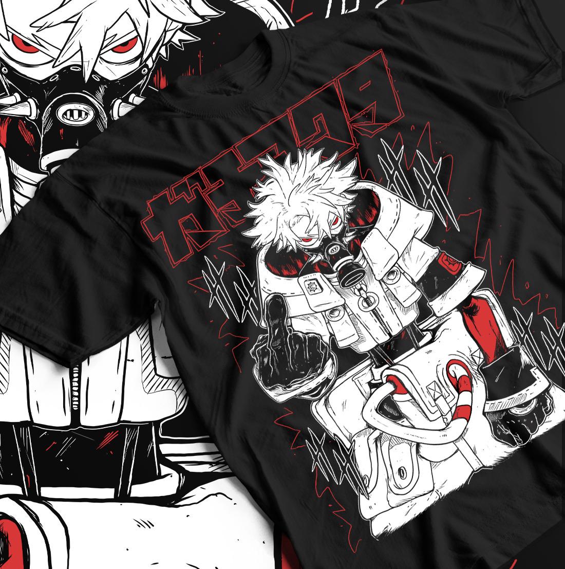 T-shirt Manga Gachiakuta - Tome Unique - Design Anime Horror - Taille Unique - Neuf Avec étiquettes