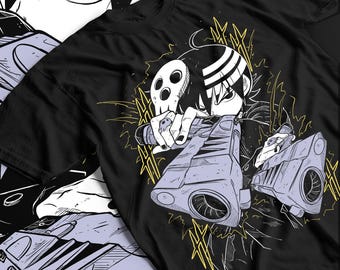 アニメ クロナ ソウルイーター Tシャツ、ユニセックス Tシャツ、アニメ 