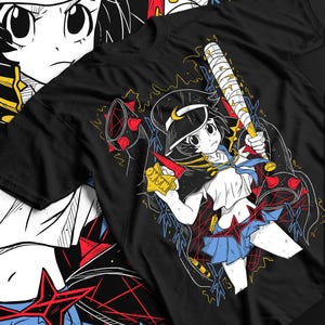 Unisex Kill La Kill Ryuko Matoi Anime T-Shirt, Manga Waifu Shirt