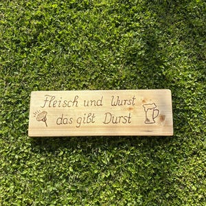 Wooden sign, garden decoration, creative, handmade