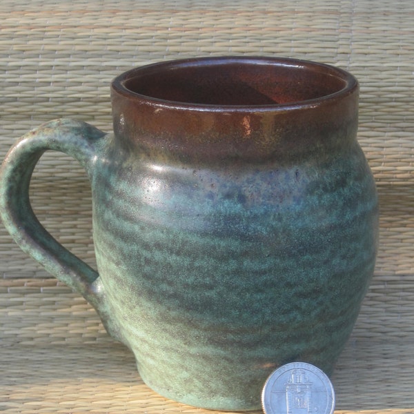 Green Ceramic Cup