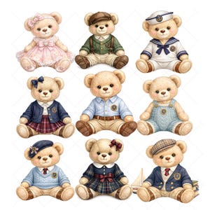 luxury baby shower set, baby shower bundle png, neutral baby boy decor, nursery clipart vintage, elegant baby png Classic baby shower clipart bundle featuring elegant vintage style elements in soft blue, beige, and gold tones. Includes teddy bears in preppy outfits, rocking horse, vintage car, balloons, nursery furniture, baby bottle, and decorative banner. Perfect for baby boy shower invitations, nursery decor, scrapbooking, and digital designs. High resolution PNG files with transparent