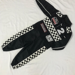 Two Fast Birthday Costume Personalized Race Car Birthday Outfit Toddler Racer Suit Fast One Birthday Gift Baby Boy Racing Jumpsuit Halloween
