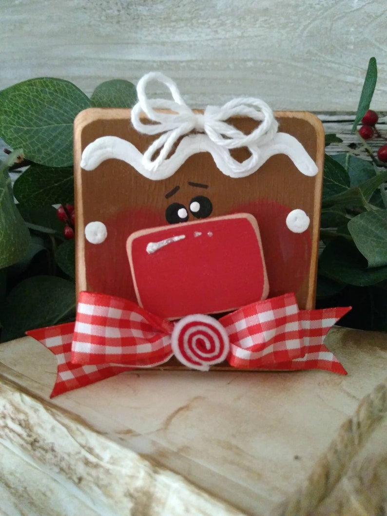 NEW Gingerbread Cookie Blockhead Kit Etsy