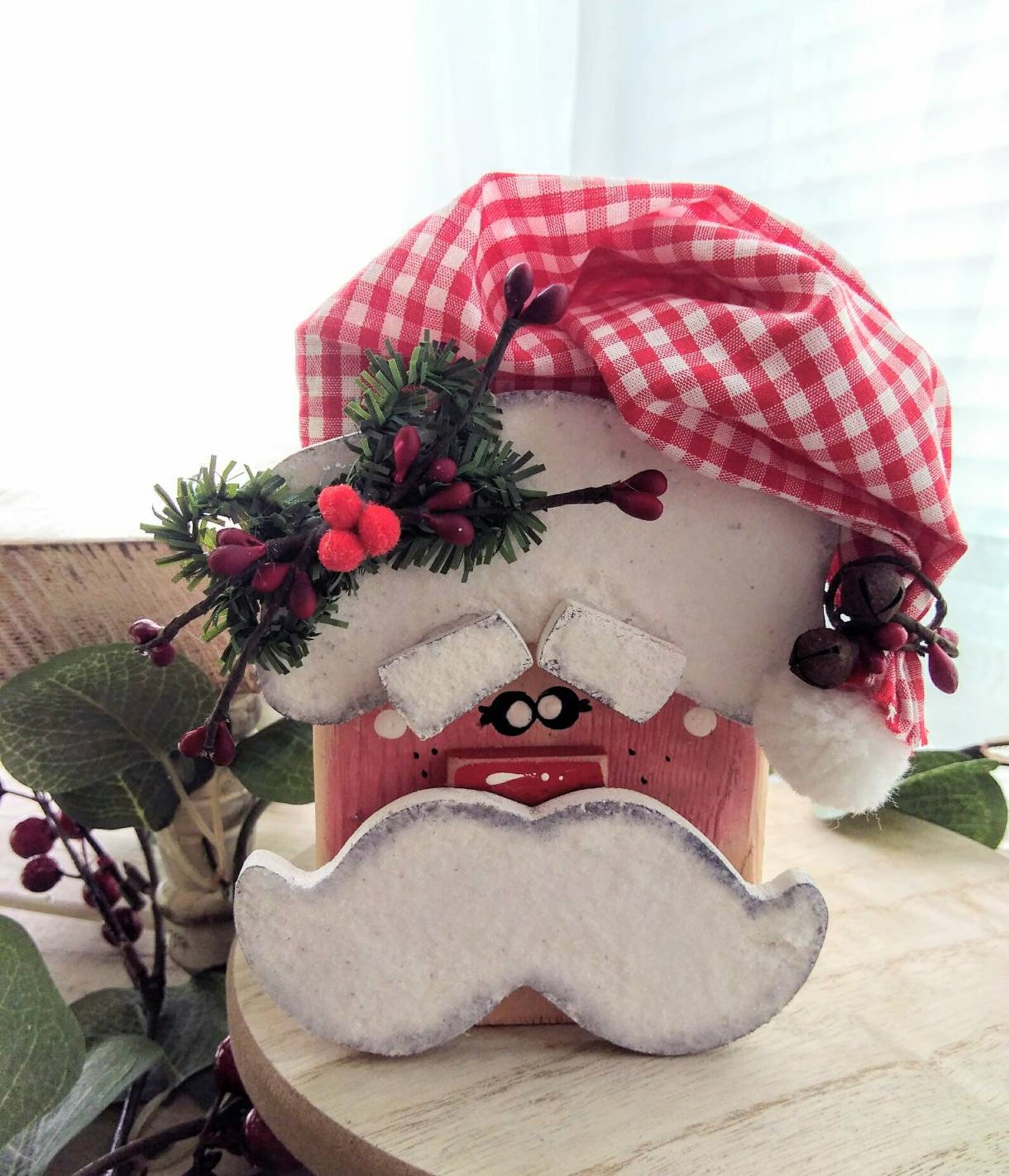 NEW Mrs Claus DIY Blockhead Kit Etsy