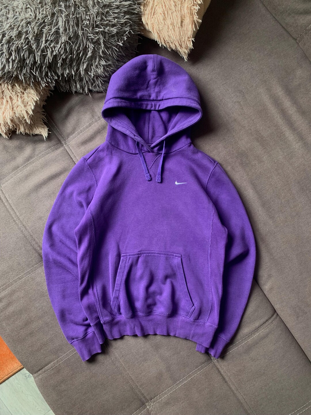 nike swoosh lilac hoodie