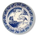 Handmade Custom Dutch Birth Plate (6 inch) product logo