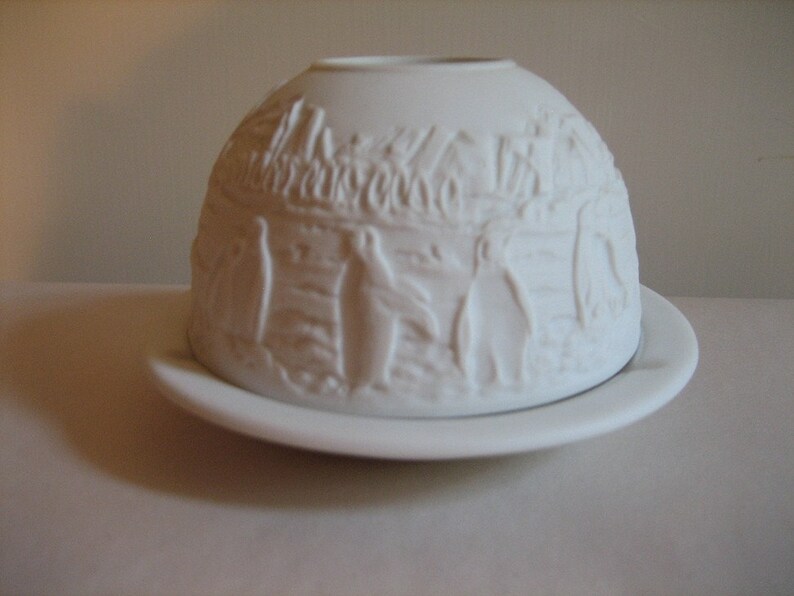 Bernardaud Limoges Porcelain Lithopane Votive Candle Holder Etsy