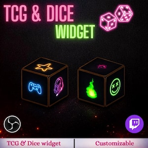 Customizable Dice Roller for Twitch Chat | Streamelements Widget