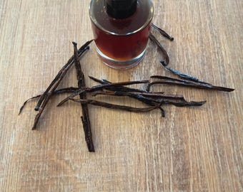 Madagascar Noir olio aromatico alla vaniglia 40 ml con bacelli del Madagascar