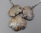 Columbine Leaf Necklace- Eco-Friendly Jewelry- Botanical Plant Parent- Mother's Day Gift for Her- Spring Wedding- Nature- Garden Gardener