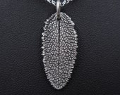 Sage Smudge Pendant- Eco-Friendly Fine Silver Leaf Jewelry- Cooking Foodie Chef Necklace- Plant Parent Gardener Gift- Herb Spice- Kitchen