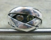 Silver Mummy Ring- Unique Wedding Band- OOAK Engagement Ring- Fine Silver Band Ring- Artisan Jewelry- Under Wraps Jewelry- Mummy Monster