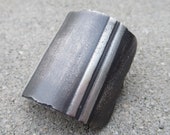 Road Fragment Ponytail Holder- Sterling Silver Scarf Holder- Gear Head Hair Jewelry- Automotive Accessories- New Driver Gift Drivers License