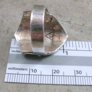 Medieval Shield Ring Fine Silver Renaissance Jewelry Medieval Shield Ring Stone Ring Medieval Jewellery Cabochon Ring Ren Faire Garb image 5