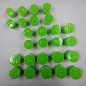 Silicone Ring Mandrel- 5-12.5 Extended 13-17.5 US- Whole & Half Sizes- Metal Clay Tools- PMC Art Clay- Ring Pellets- Jewelry Making- Polymer