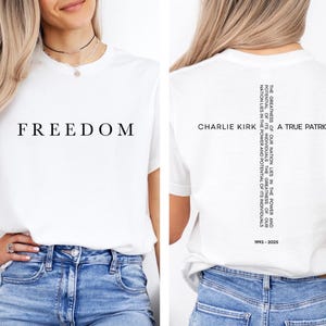 RIP Charlie Kirk Shirt, RIP Cross Shirt, In Loving Memory Kirk Shirt, Charlie Kirk Memorial Shirt, Rest In Peace Kirk Tee, Christian Gift