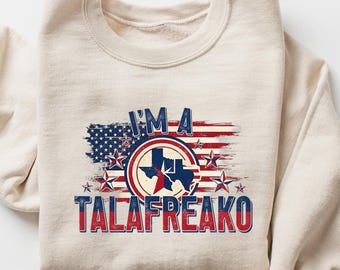 James Talarico Shirt, I'm A Talafreako Tee, Turn Texas Blue Shirt, Vote Talarico For Senate 2026, Liberal Texan Democrat Political Apparel