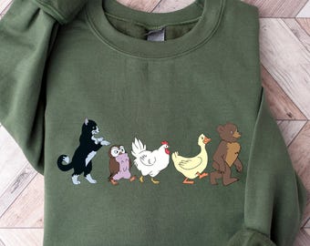 Little Bear Shirt, Cute Kids Shirt, Animal Lover Shirt, Kids Daughter Gift, Animal Kids, Mom and Son Matching Shirt, Animated TV Show Shirt