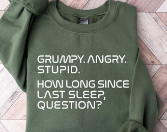 Project Hail Mary Shirt: Grumpy Rocky Quote, Sci-Fi Adventure Sweatshirt, Rocky Inspired Sci Fi Shirt