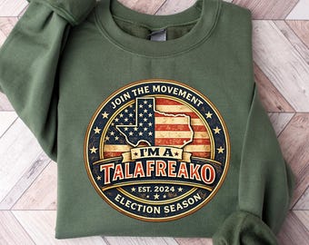 I'm a Talafreako James Talarico Sweatshirt, 2026 Senate Tee, Vote Talaricos for Texas Tees, Liberal Texan Make Texas Blue T-Shirt