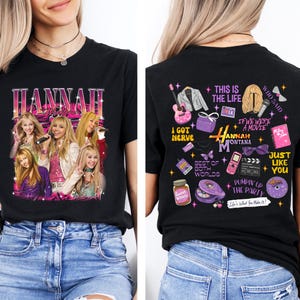 Hannah Montana 20Th Anniversary Comfort Shirt, Disney Hannah Montana Tee, Hannah Montana Fan Gift imagem 1