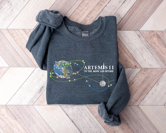 Artemis II Astronaut Moon Landing Shirt, Space Mission Tee, Lunar Exploration T-shirt, Gift For Astronomy Fans Youth Adults, Artemis 2 shirt