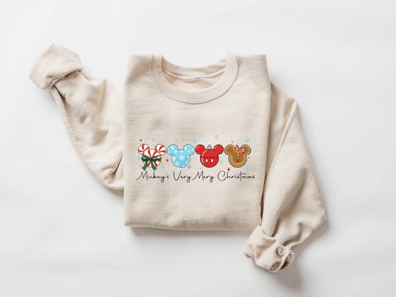 Disney Christmas Tee, Mickey's Very Merry Christmas Party Shirt, Mickey & Friends Christmas Sweatshirt, WDW Disneyland Xmas Family Holiday
