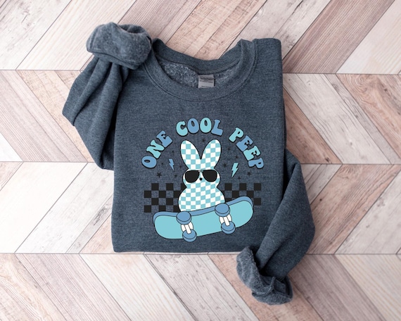 One Cool Peep Easter Sweatshirt, Easter T-Shirt, Easter Bunny Shirt, Cute Peeps Outfit, Easter Matching Gift, Easter Bunny Crewneck