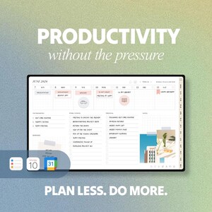 2026 Digital Planner | All-in-one Planner for GoodNotes, iPad | Weekly Productivity, Landscape-Slim (Fully Hyperlinked PDF)
