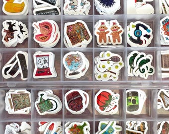 Hand Drawn Mini Sticker Mystery Pack | Surprise Pack