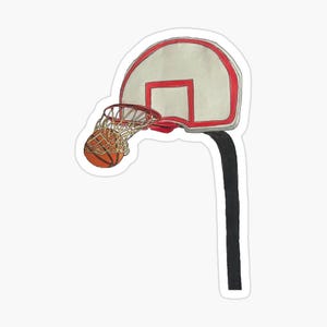 Basketball Sticker