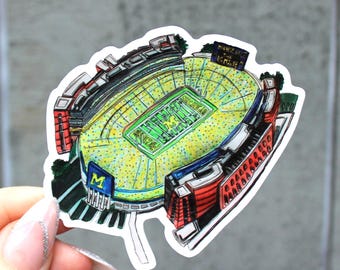 thumbnail image 2 of Officially Licensed Michigan Wolverines Vinyl Decal – Made In USA 2 of 6