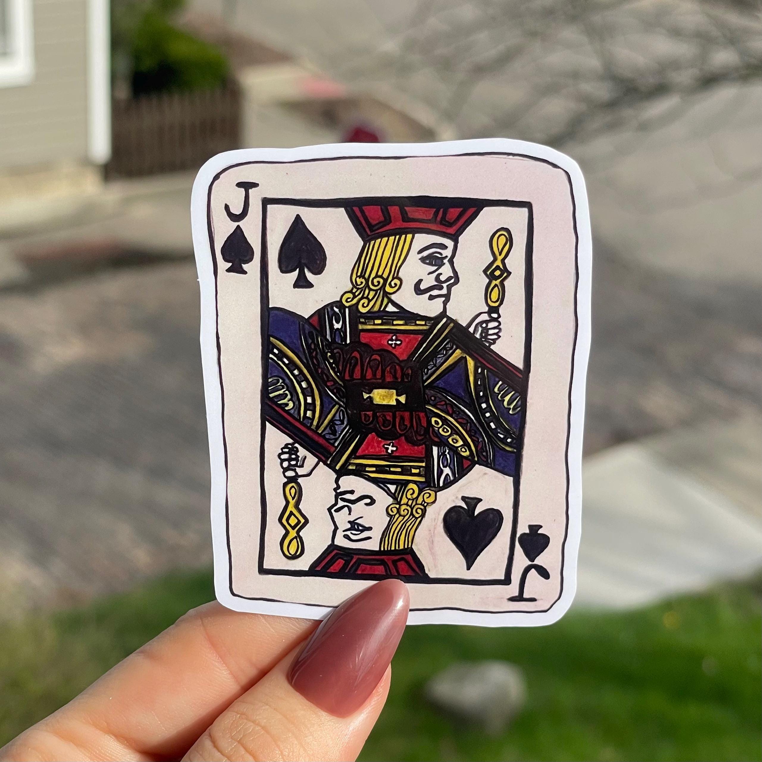 スペード♠️ Jack of Spades Card - Etsy Canada