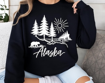 Alaska Cruise Sweatshirt, Alaska Vacation Shirt, Matching Family Cruise Shirt, Alaska Trip 2026, Alaska Souvenir Sweatshirt Hoodie