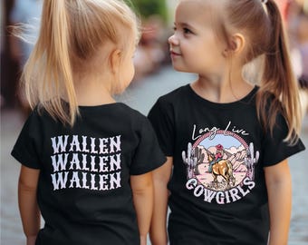 Personalized Western Cowgirl Kids Shirt.
