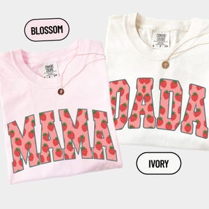 Comfort Colors Strawberry Birthday Shirt, Berry First Birthday Mom Dad Tee, Matching Family 1st Birthday T-Shirt.