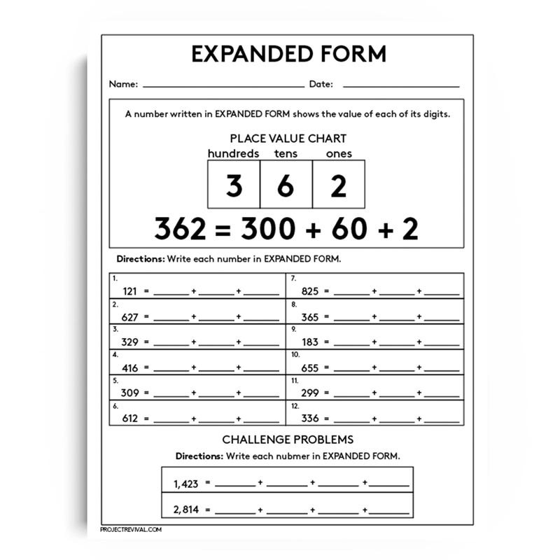 Grade 2 Math Curriculum - Etsy