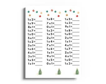 Christmas Math Worksheets: Fun Holiday Activities for Kindergarten & 1st Grade (PDF Download)