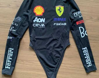 Formula1 Ferrari C.Leclerc Bodysuit (Spandex)