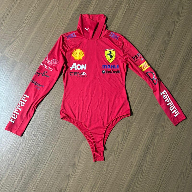Ferrari Bodysuit Men - Etsy