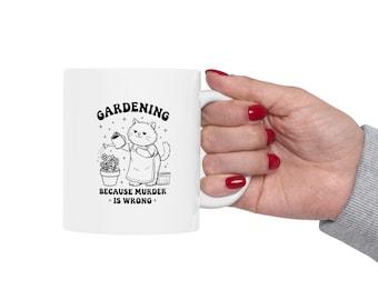Whimsical Coffee Mug for Cat Lovers