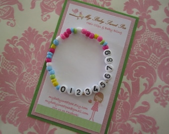 Children bracelet - just in case bracelet emergency bracelet