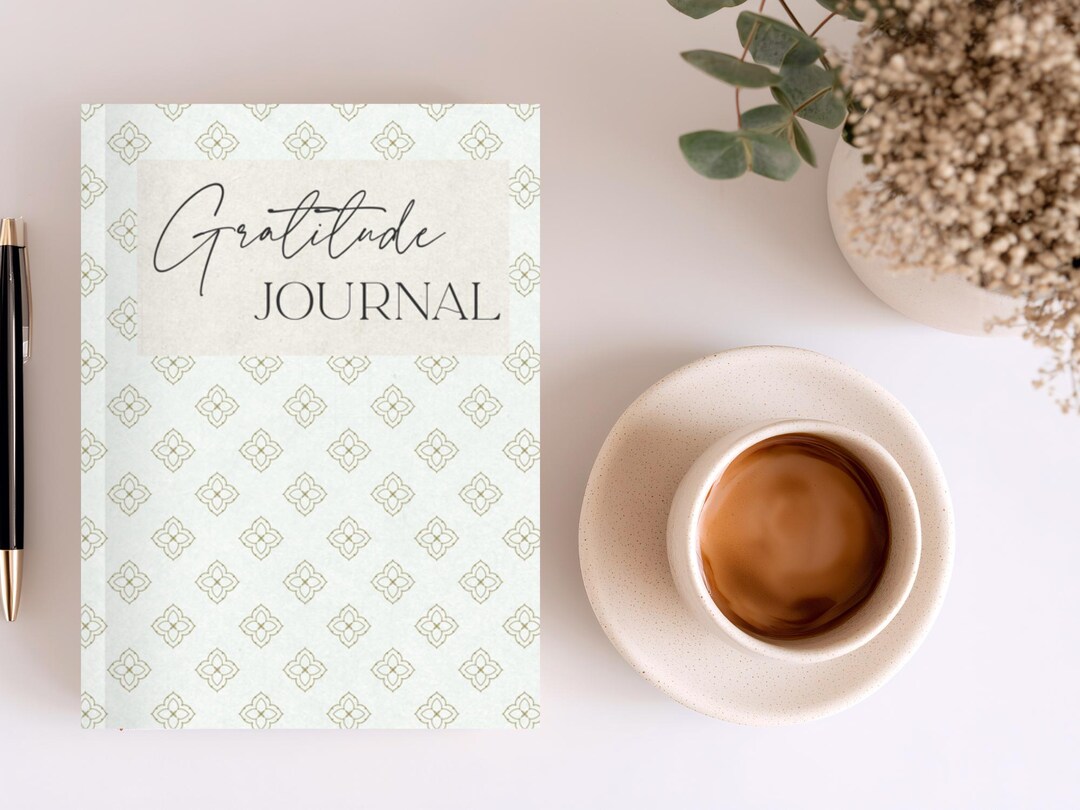 30 Day Gratitude Journal Printable | Digital Gratitude Workbook for ...